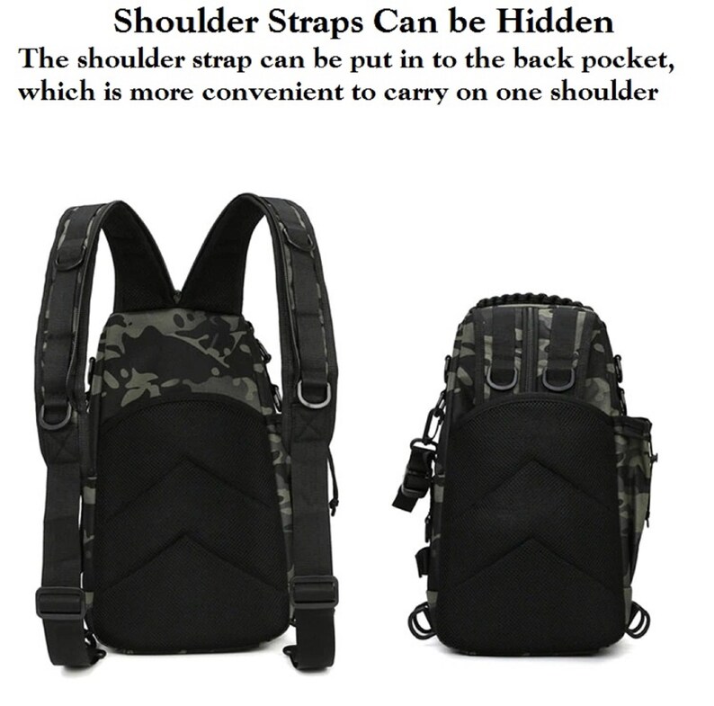 Tactical Chest Bag Tactical Military Shoulder Bag Chest Pack Etsy