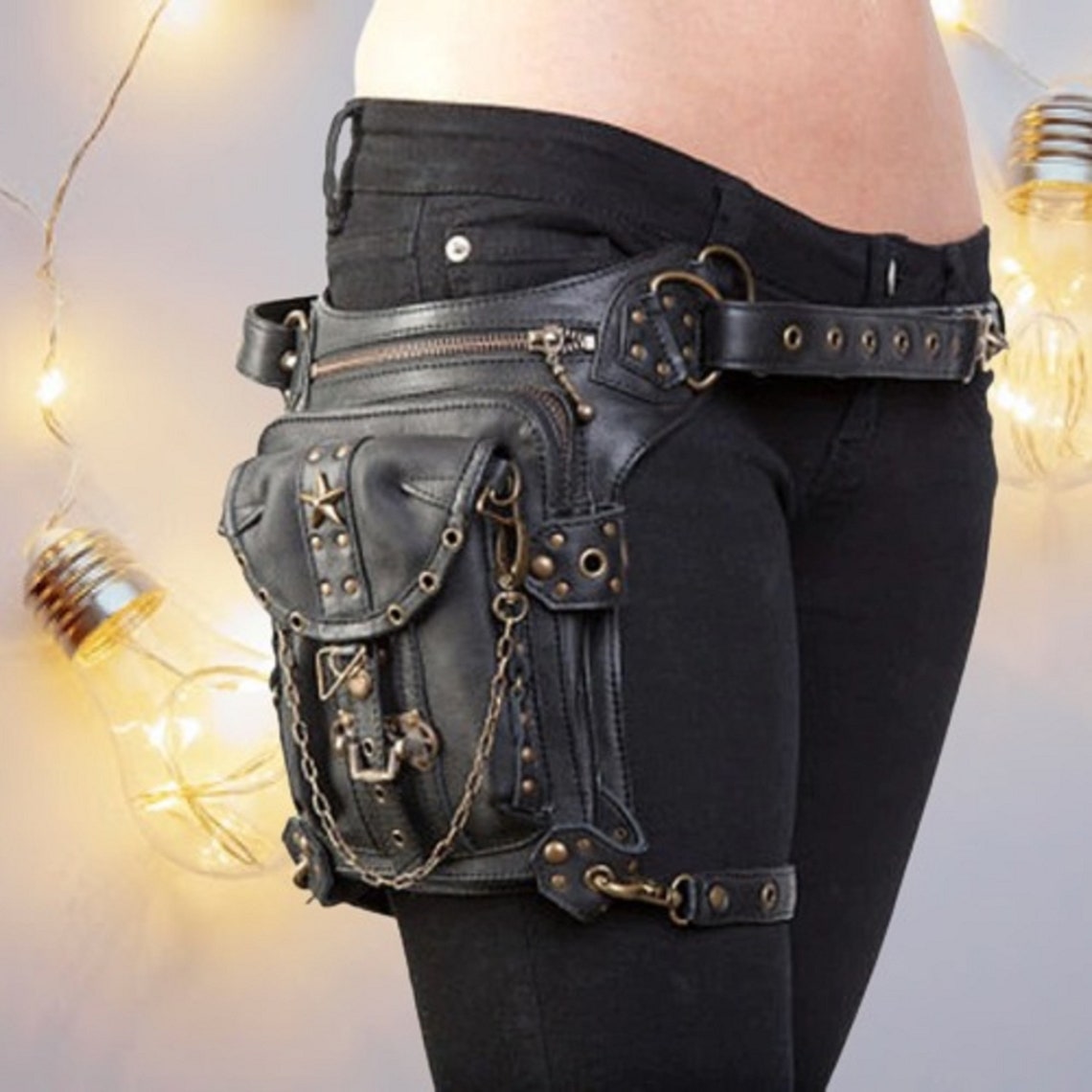 Drop Leg Bag High Quality Women's Leather Multipurpose Etsy