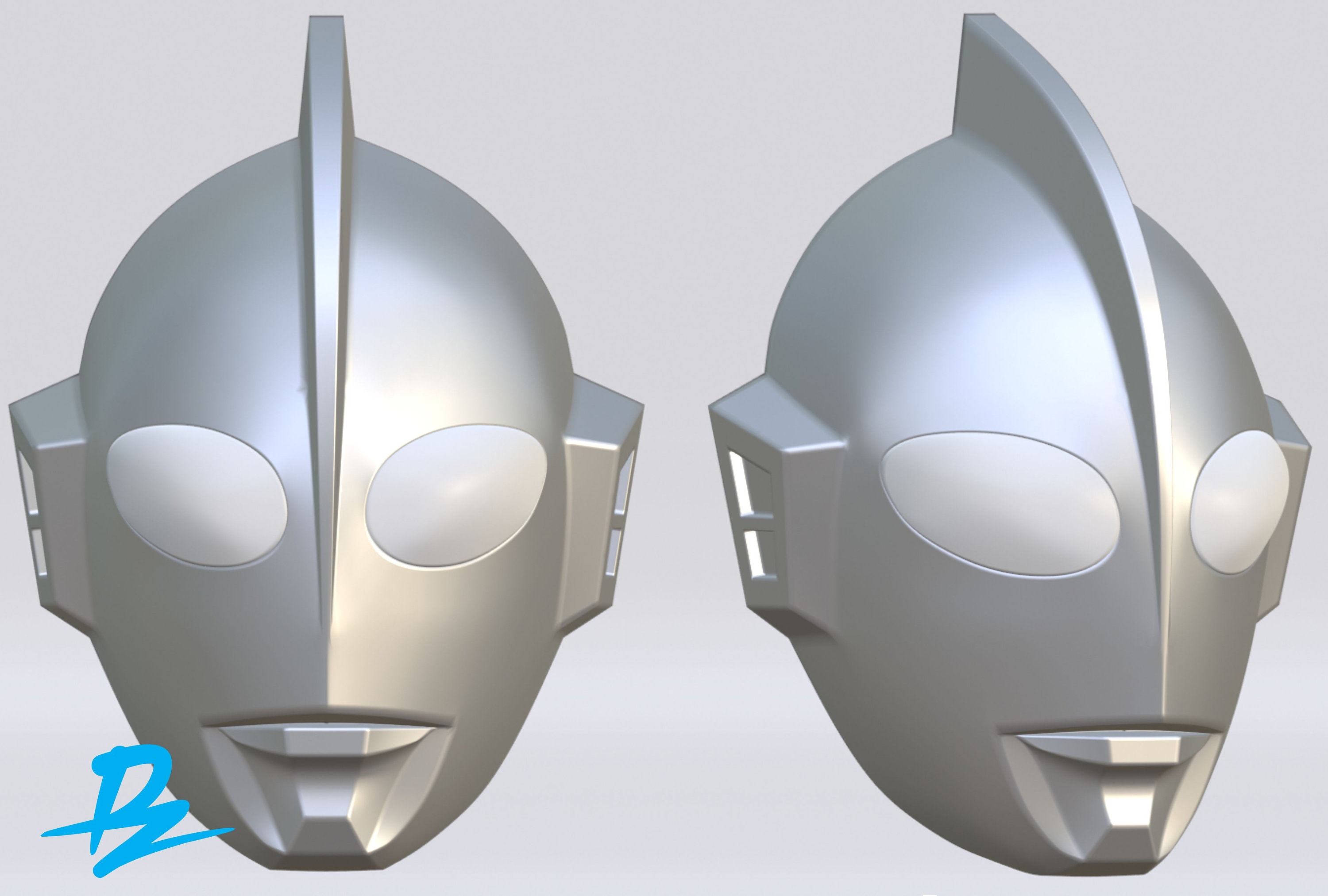 Mask Ultraman 3d Print File - Etsy