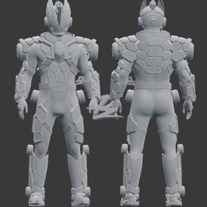 Kamen rider buster set bepantsering