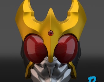 仮面ライダークウガ ヘルメット 3D プリンター ファイル - Etsy 日本