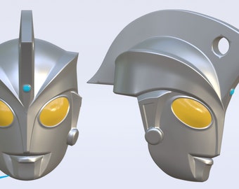 Mask Ultraman Ace 3d print file