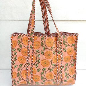 Gesteppte Einkaufstasche, Baumwolle große Einkaufstasche, Reisetasche, Geschenke für sie