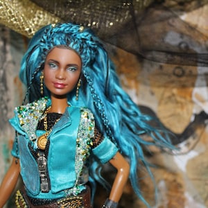 hemel Krimpen Enzovoorts Disney Descendants 3 Uma Custom Doll OOAK Doll Barbie Doll - Etsy India