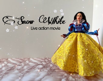 Snow White inspired outfit from the NEW  live action movie , Disney dolls OOAK,LE display dolls , and all collector