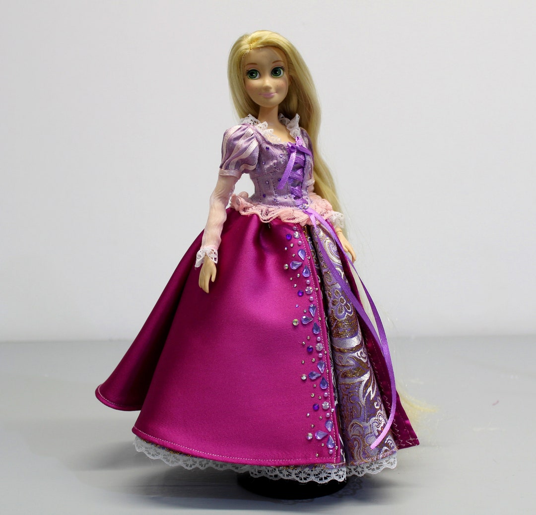 Disney's Rapunzel DRESS for Barbie and Disney Dolls - Etsy