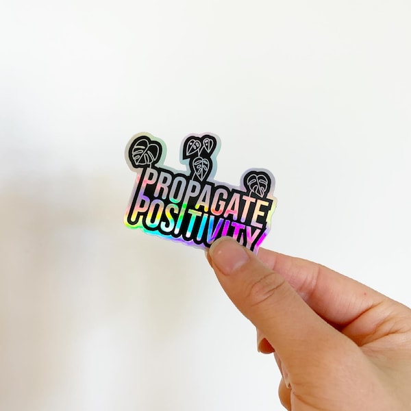Propagate positivity stickers