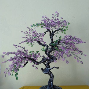 Bead Tree Big Wire Sculpture Home decor