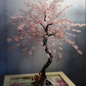 Bead Tree Pink Tree Woman Gift Baby Gift Love Gift - Etsy