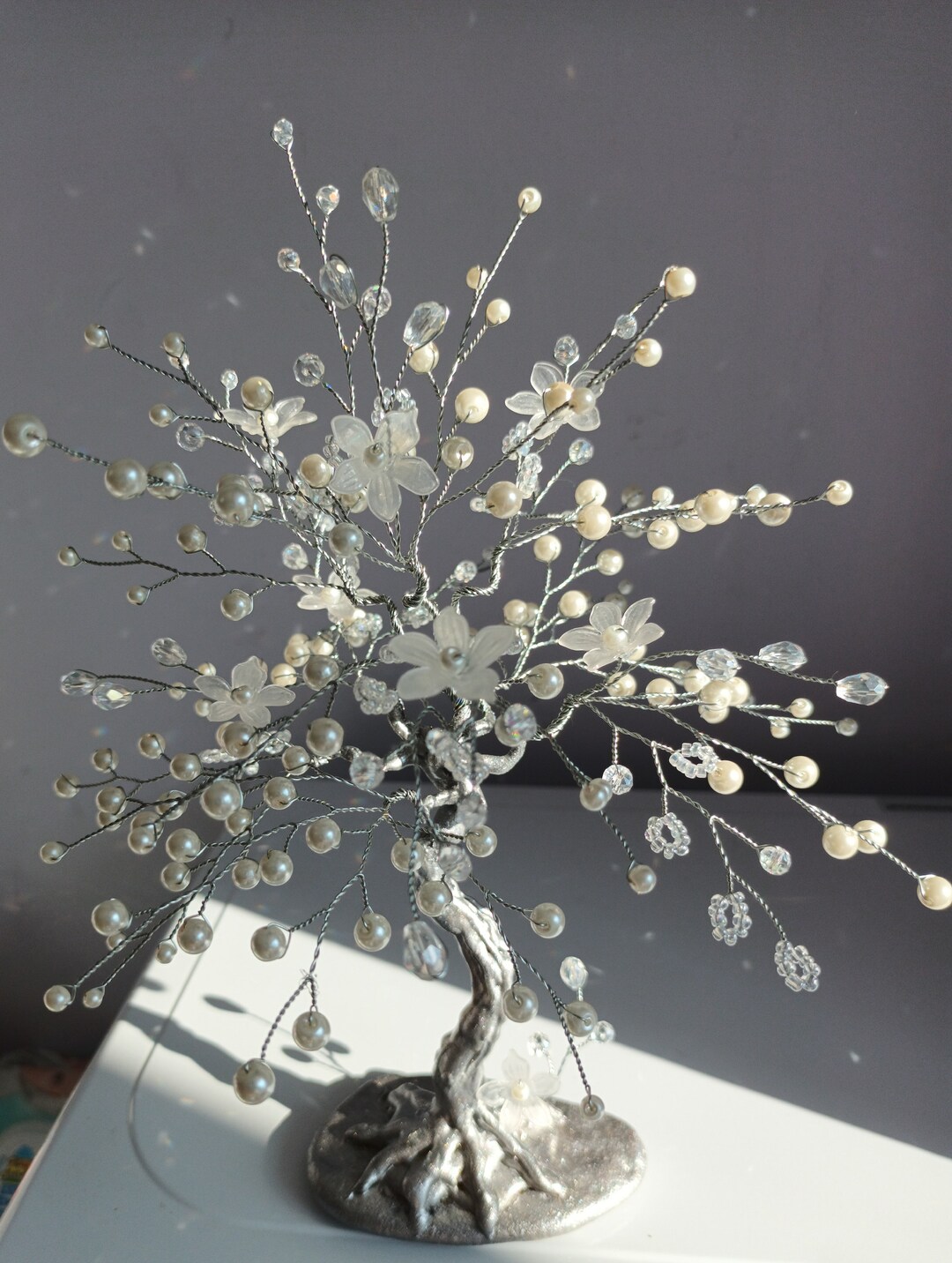 Pearl Tree of Life,crystal Tree,wedding Gift Tree,top Cake,wedding ...