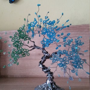 SUNYIK Tumbled Gemstone Denaro Albero Bonsai Lucky