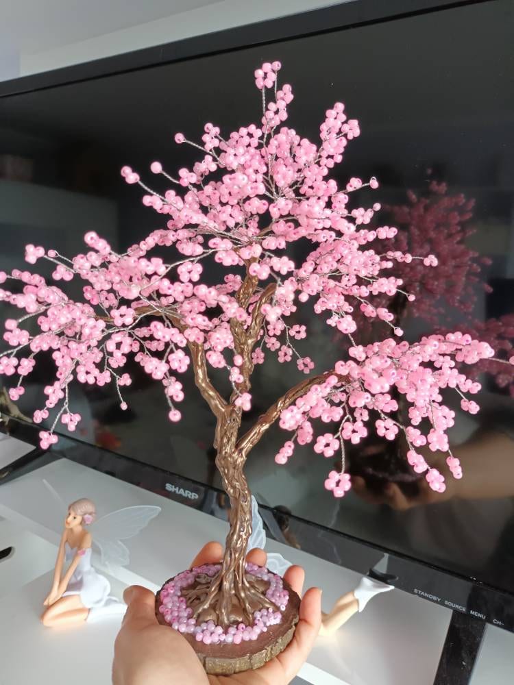 Saint Valentin Mini Sakura Arbre Maison Blocs De Construction