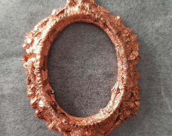 Miniature Copper Gilded Frame-Miniatures- Miniature Frames