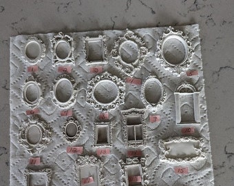 Miniature Plaster Architectural Frames - Miniature Frames