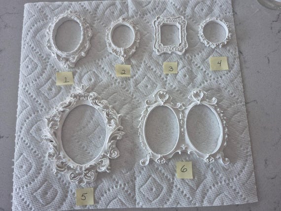 New Miniature Frames Made from Plaster