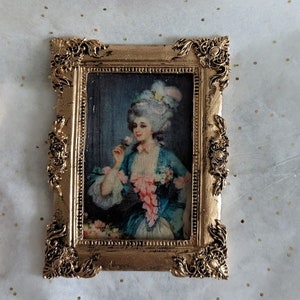 Miniature Fancy Lady Framed Art