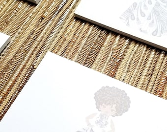 Melanin Art Sticky Notes, Stylish Woman, School Office Supplies