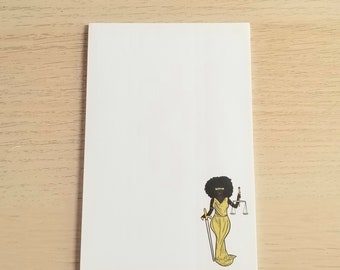Schalen van Justitie, cadeaus voor advocaten, rechtenstudent cadeau, rechtenstudie, cadeau advocatenkantoor, leuk memoblok, briefpapier, notitiekaarten, leraar notitieblokken
