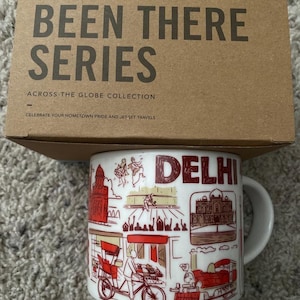 Starbucks DELHI India Been there series 14oz mug