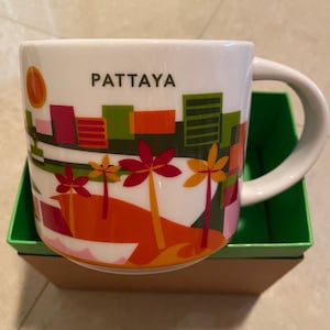 Starbucks Pattaya You are here series YAH 14 oz Mug