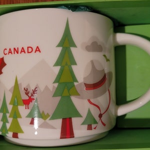 Starbucks Canada You are Here series 14 Oz Mug