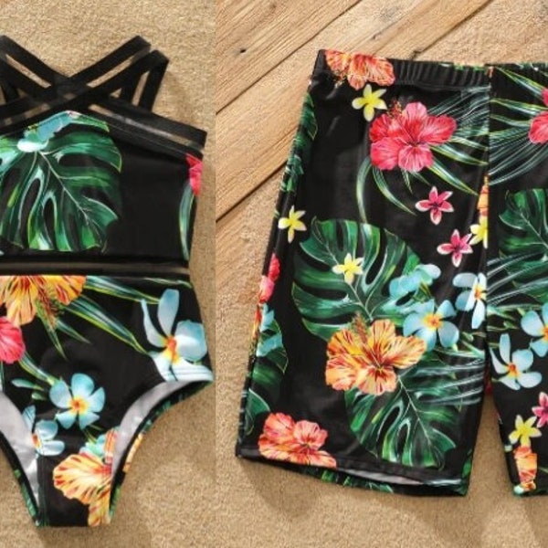 Matching Swimsuits for Couples Etsy