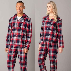 Complete Tartan PJ Set For Couples