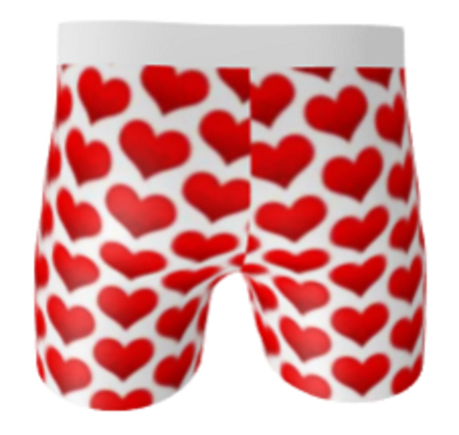 Red Hearts on White Matching Underwear Set for Couples - Etsy