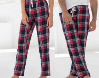 Tartan PJ Pants Matching Set For Couples