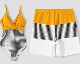 Matching Swimwear Set For Couples