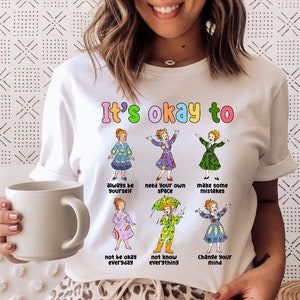 Es ist ok immer du selbst zu sein - Field Trip Jeder, Lehrer Shirt, Miss Frizzle, neuer Lehrer Geschenk, Lehrerleben, Schulbus