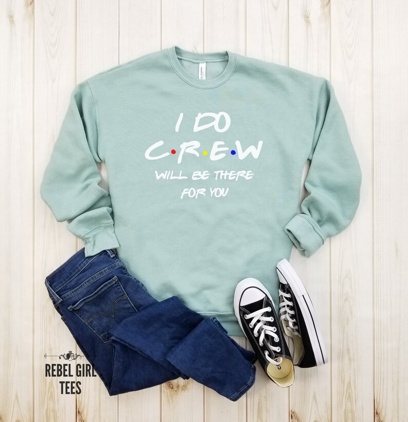Bridesmaid Shirt Bachelorette Shirt Bachelorette Party Shirt I Do Crew WHITE Friends TV Shirt Bridal. Bridal Party Shirt Engaged AF