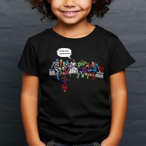 And that&#39;s how I saved the world - Youth Shirt Comfort Colors, Jesus And Superheroes Tee, Funny Christian Shirt, Funny Religion Heroes Tee