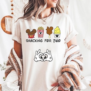 Snacking For Two - Pregnancy T-Shirt, Disney Vacation, Pregnancy Announcement, Disney Shirts For Couples, Mom to be Shirt, Magical Kingdom
