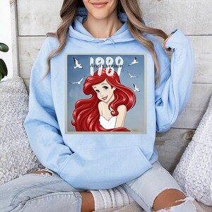 I989 Ariel's Version (B) - Hoodie GD, Disney Princess Ariel Shirt, Disney Girl Trip Shirt, Ariel Mermaid Shirt, Disney Ariel Shirt image 2