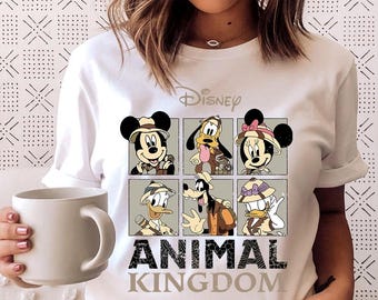 Disney Animal Kingdom - Disney Safari T-Shirt, Micky und Freunde Shirt, Passende Animal Kingdom Shirts, Disney Wild Life, Disney Girls Reise