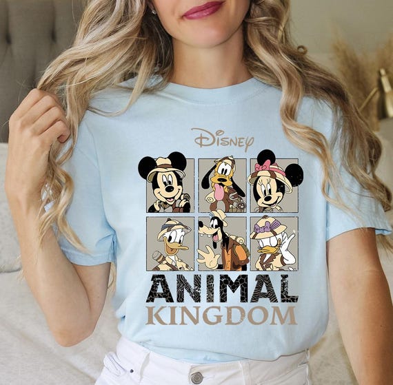 Disney Animal Kingdom - Comfort Colors, Disney Safari Shirt