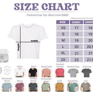 I989 Ariel's Version (B) - Crop Flowy Tee, Disney Princess Ariel Shirt, Disney Girl Trip Shirt, Ariel Mermaid Shirt, Disney Ariel Shirt image 8