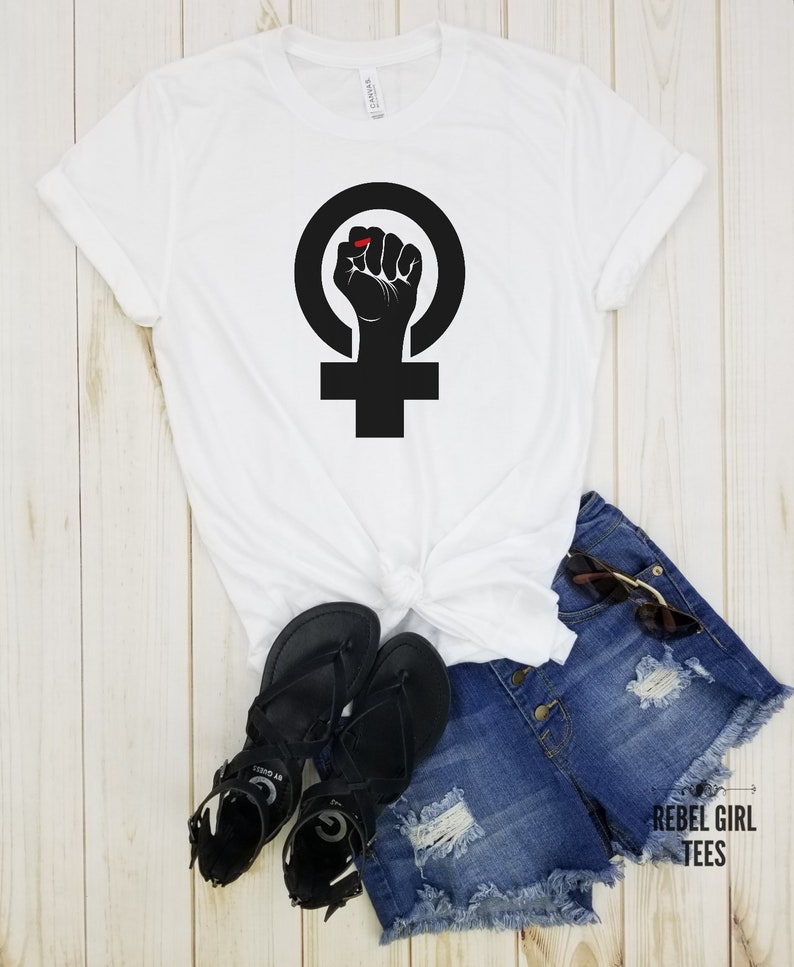 Girl Power Fist Girl Power Shirt GRL Power Girl Boss Etsy
