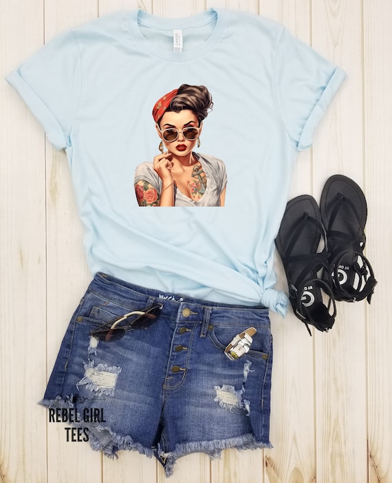 Ladies rockabilly t shirts sale