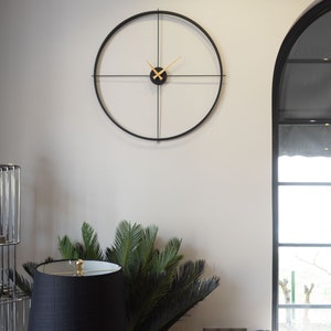 Modern Wall Clock, Large Wall Clock, Clocks for Wall, Minimalist Wall Clock, Home Decor