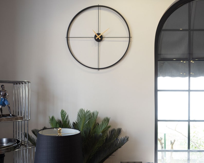 Modern Wall Clock, Large Wall Clock, Clocks for Wall, Minimalist Wall Clock, Home Decor