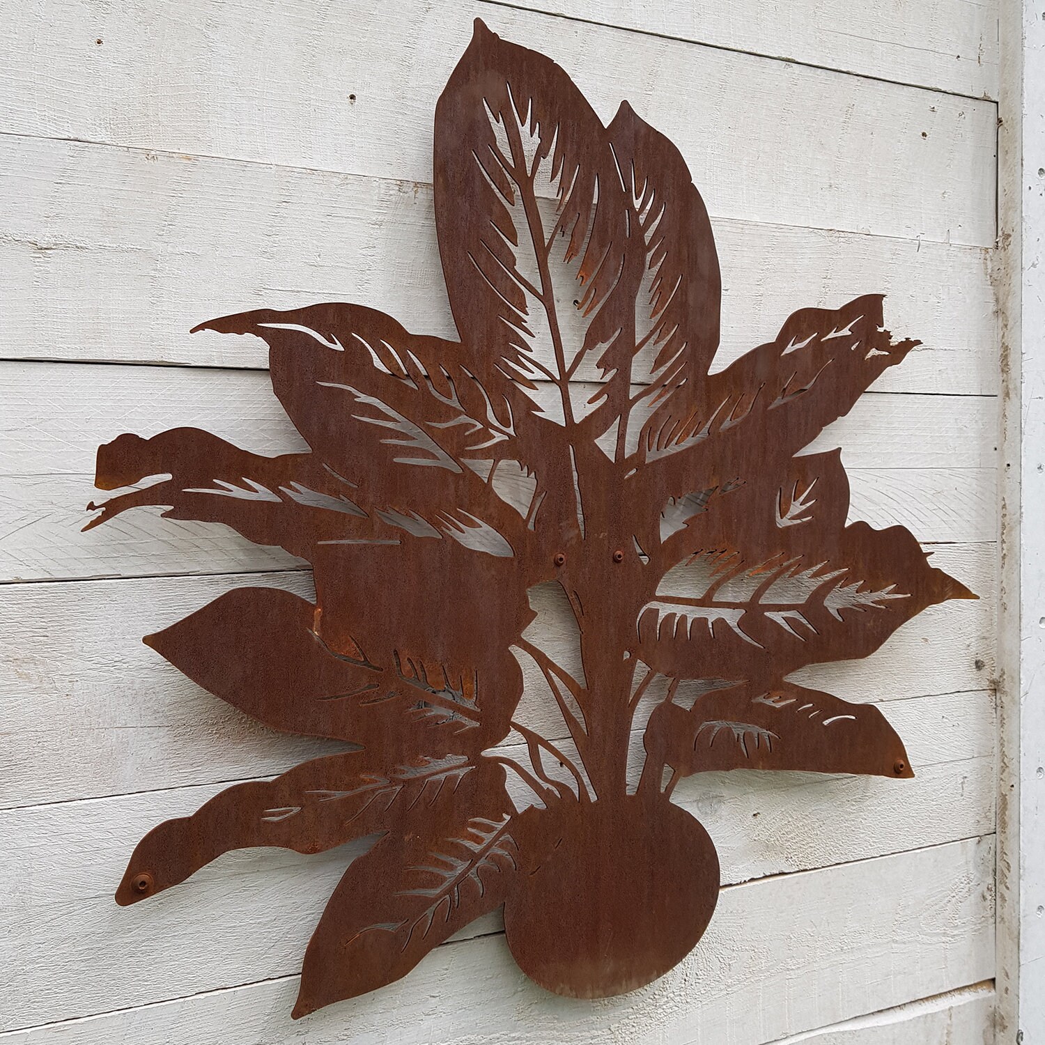 Metal Outdoor Wall Art Corten Steel Art Outdoor Wall Decor Etsy