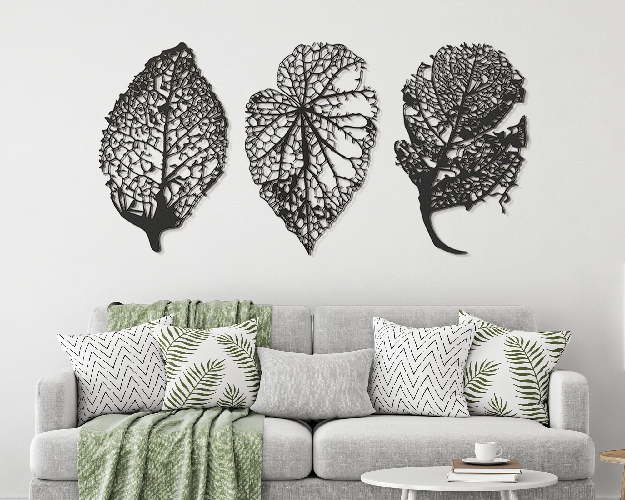 Large Metal Leaves at Debbie Archie blog