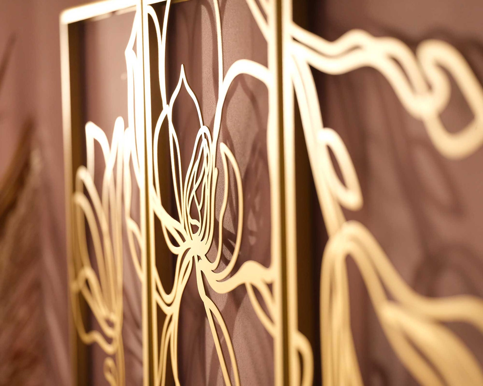 Metal Wall Art Set of 3 Metal Wall Decor Living Room Wall Etsy