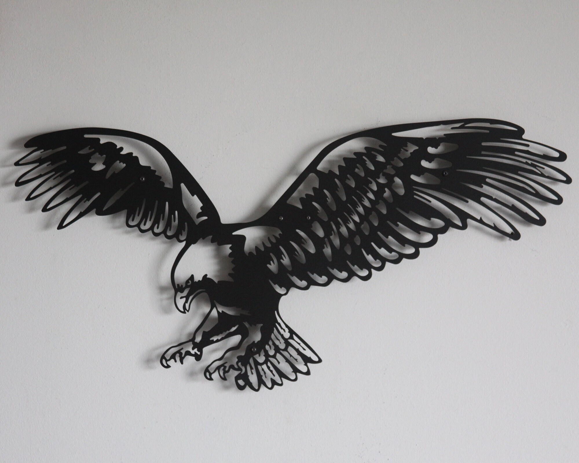 Large Metal Eagle Wall Art Metal Wall Art Metal Wall Decor | Etsy