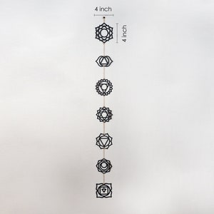 Wall Hangings, Chakra Wall Hanging, Spiritual Decor, Chakra Wall Art, Metal Wall Art, Wall Decor, Home Decor