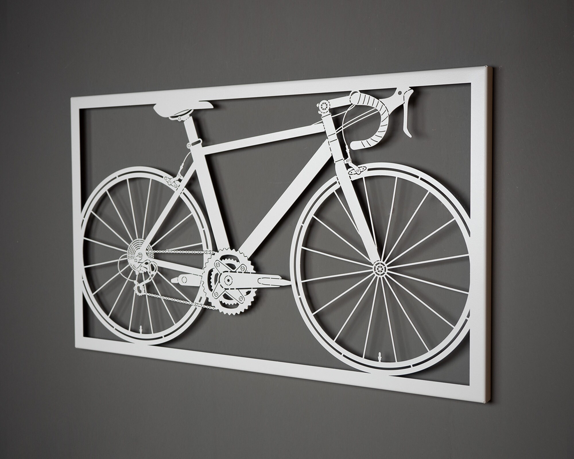 Metal Bicycle Wall Art Cycling Wall Decor Metal Wall Art Etsy