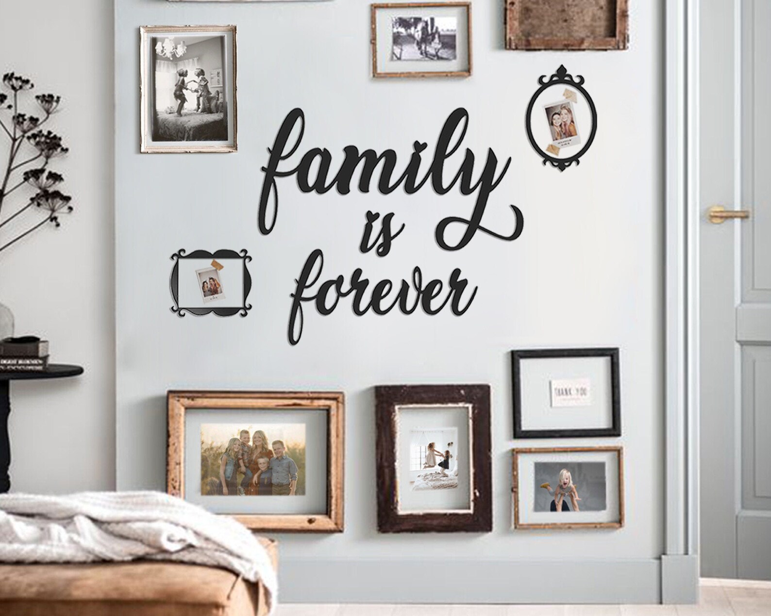 Metal Family is Forever Sign Metal Wall Art Home Decor Wall Etsy