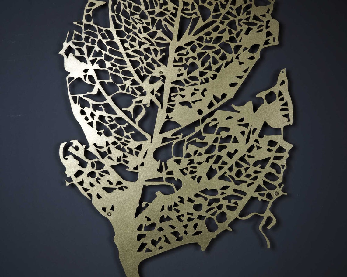 Large Metal Wall Art Oversized Wall Decor Living Room Wall Etsy